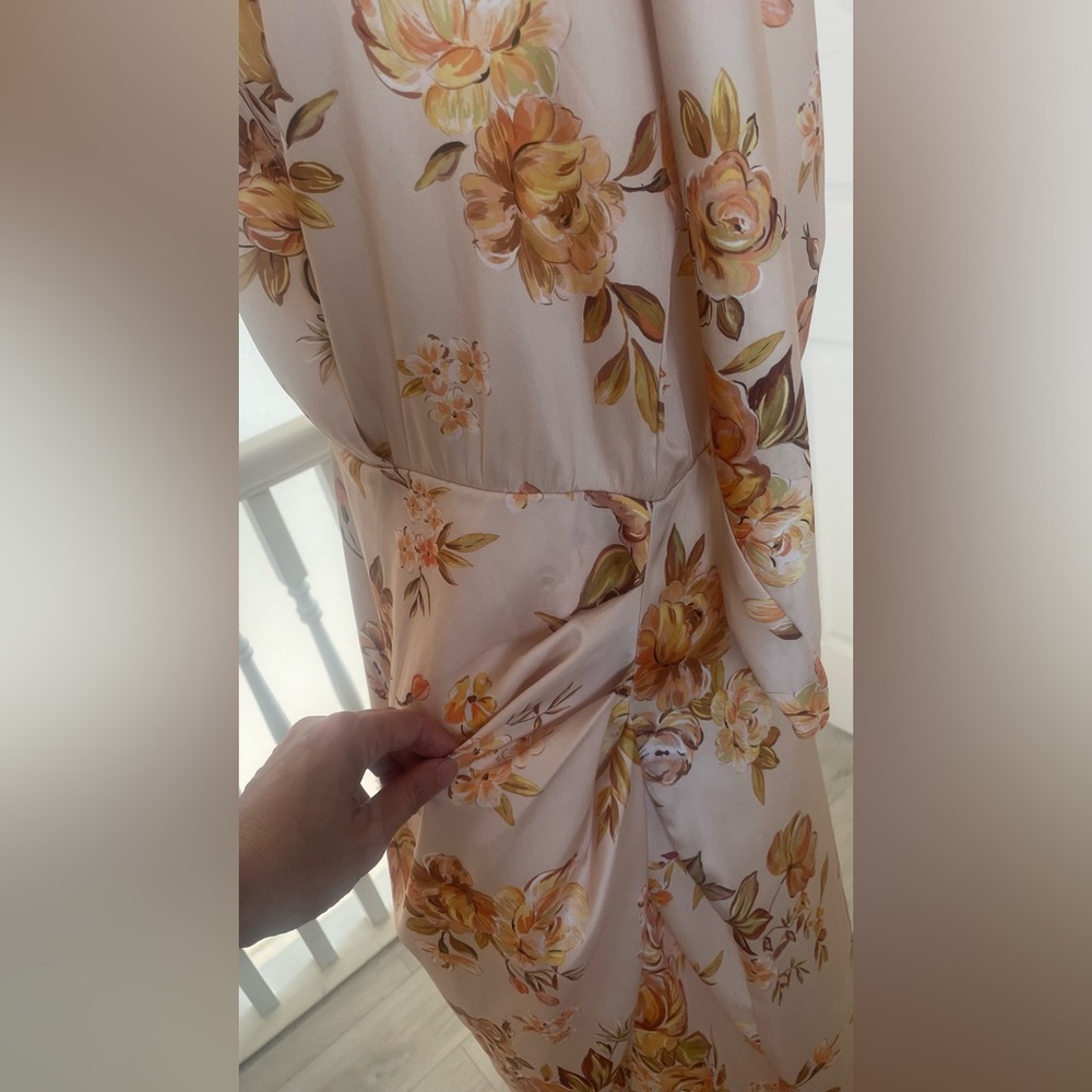 MANGO FLORAL PRINT DRESS. - Picture 13 of 16